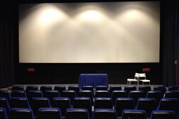 L'interno di una sala cinematografica