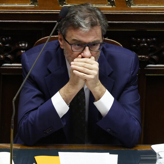 Il ministro Giancarlo Giorgetti