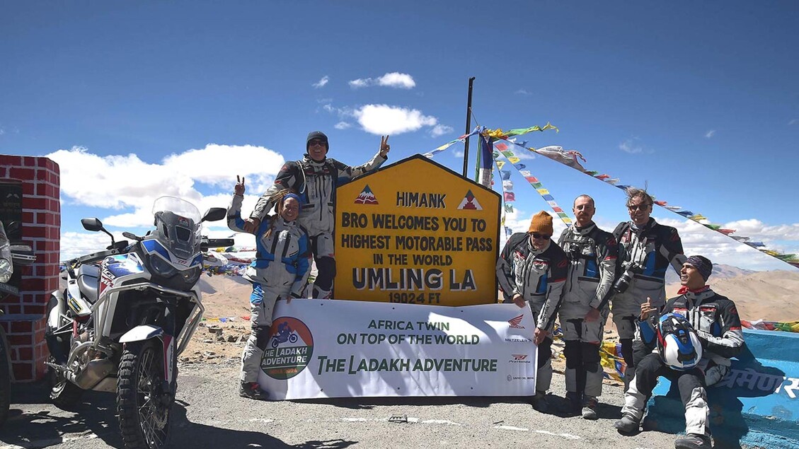 Honda Africa Twin sui passi dell’Himalaya