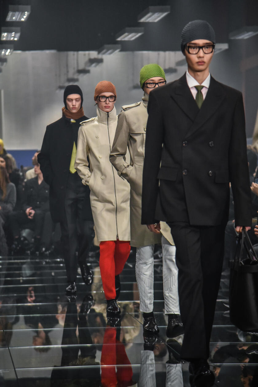 Milan Fashion Show: Prada - RIPRODUZIONE RISERVATA