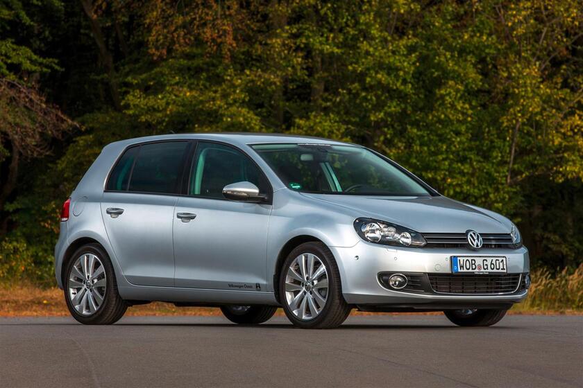 Le otto generazioni della VW Golf