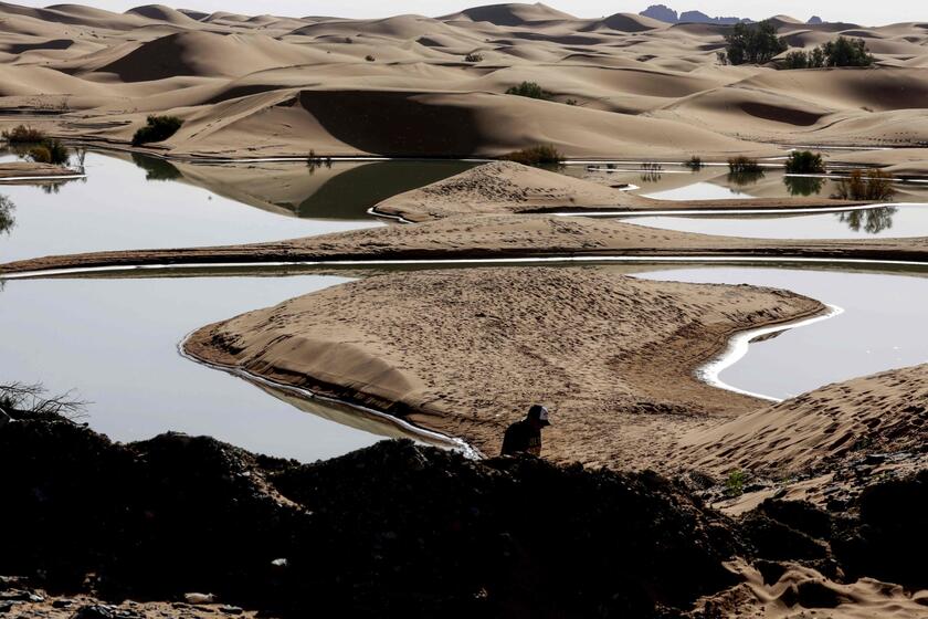 Sahara, alluvione nel deserto