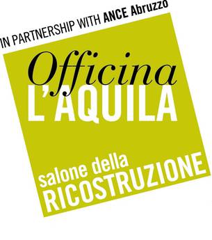 Logo del Salone della Ricostruzione - Officina L'Aquila edizione 2014